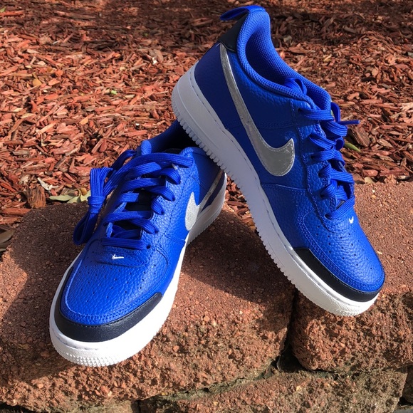 Nike Other - Nike Air Force 1 LV8 2-blue silver men’s size 6